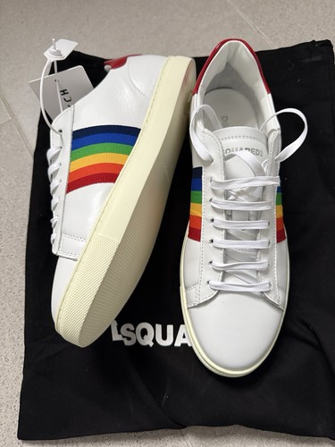 Dsquared leather trainers - trainers, size