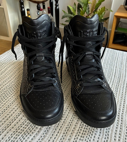 Dsquared2 high top trainers - high,