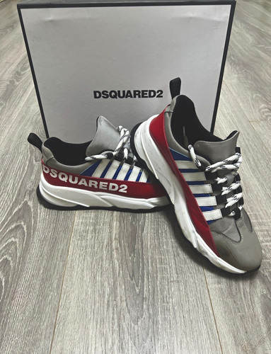 Dsquared2 big logo trainer - dsquared2, low