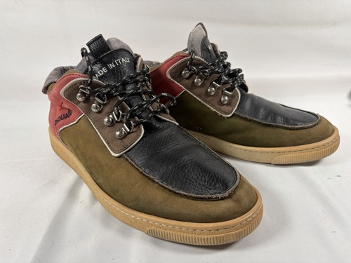 Dsquared2 mens leather hiking - dsquared2,