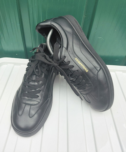 Dsquared2 mens black leather - dsquared2,