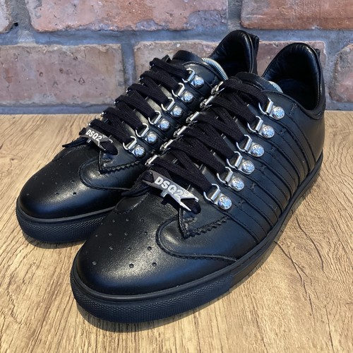 Dsquared2 black leather - dsquared2,