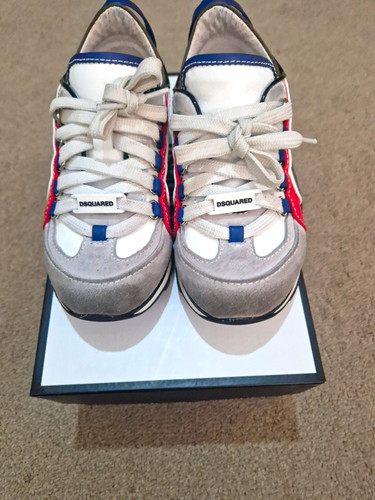 Dsquared2 kids low top - top, lace-up